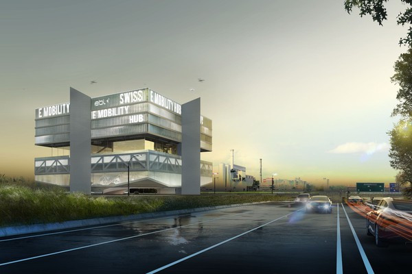 Swiss E-Mobility Hub: Europas grösste Ladestation in Salina Raurica